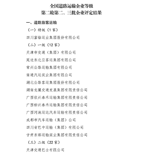 E:2023.1212.1事業(yè)發(fā)展部：喜訊！富臨運業(yè)獲評“全國道路旅客運輸特級企業(yè)”官網(wǎng)20231201-01-02.jpg